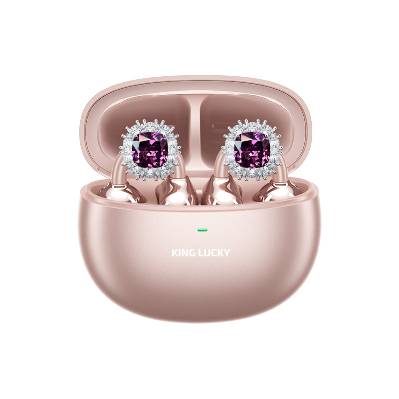 Pendientes de clip con auriculares Bluetooth